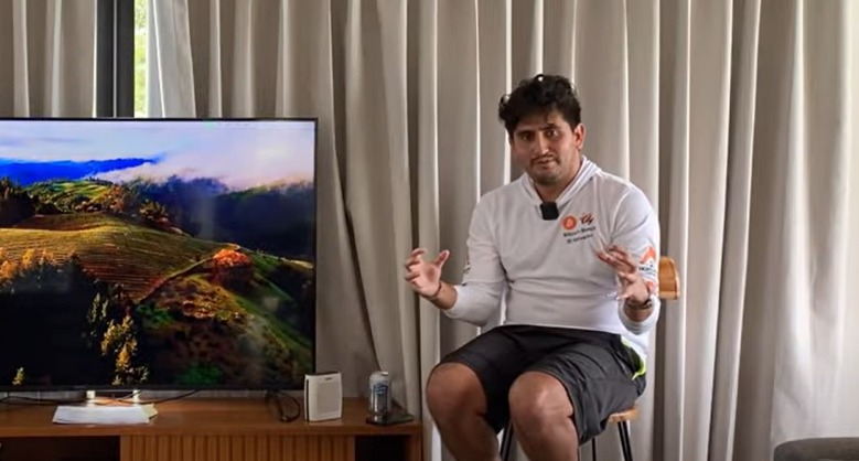 Roman Martínez en una charla