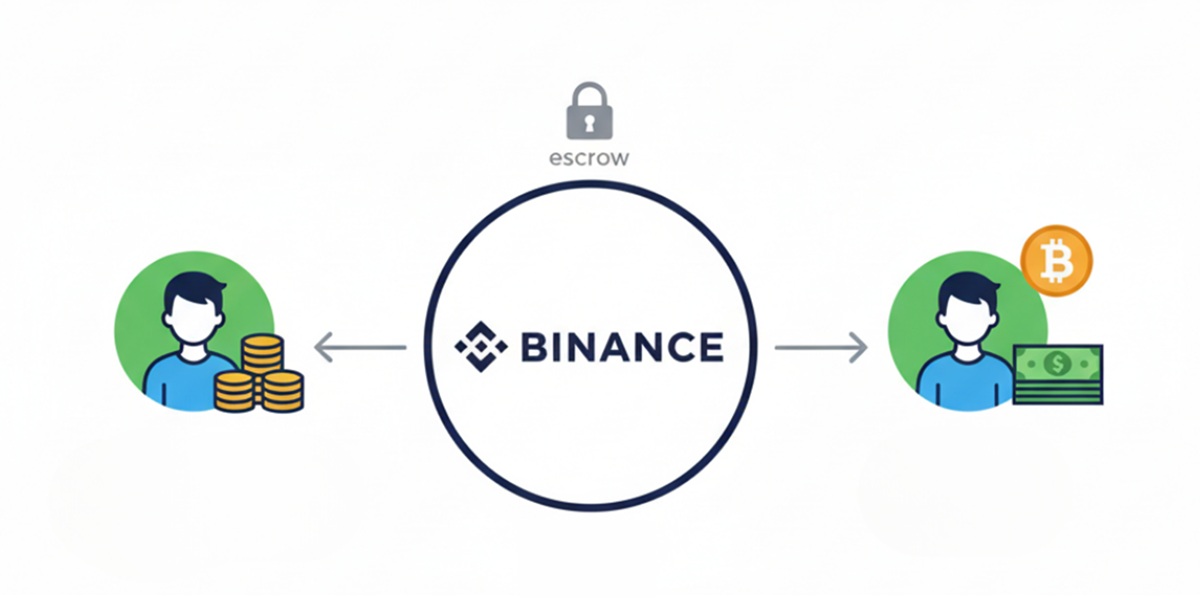 Dos iconos de una figura humana, una junto a una pila de monedas y la otra junto a un fajo de billetes y una moneda de Bitcoin.