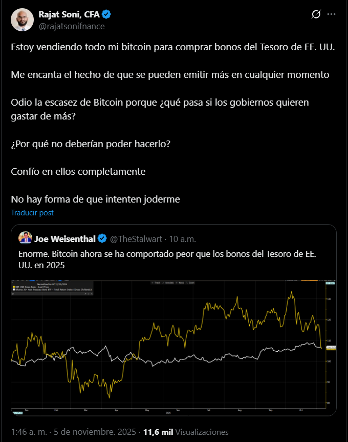 Captura de comentario de Rajat Soni