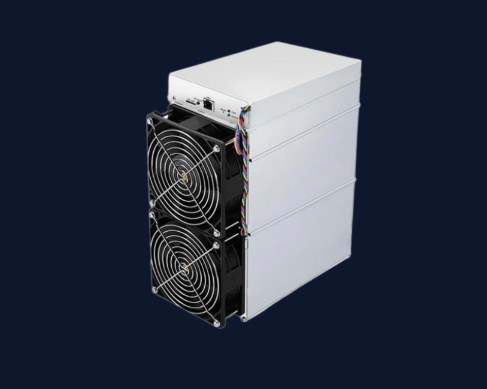 Un dispositivo electrónico usado para la minería de criptomonedas.