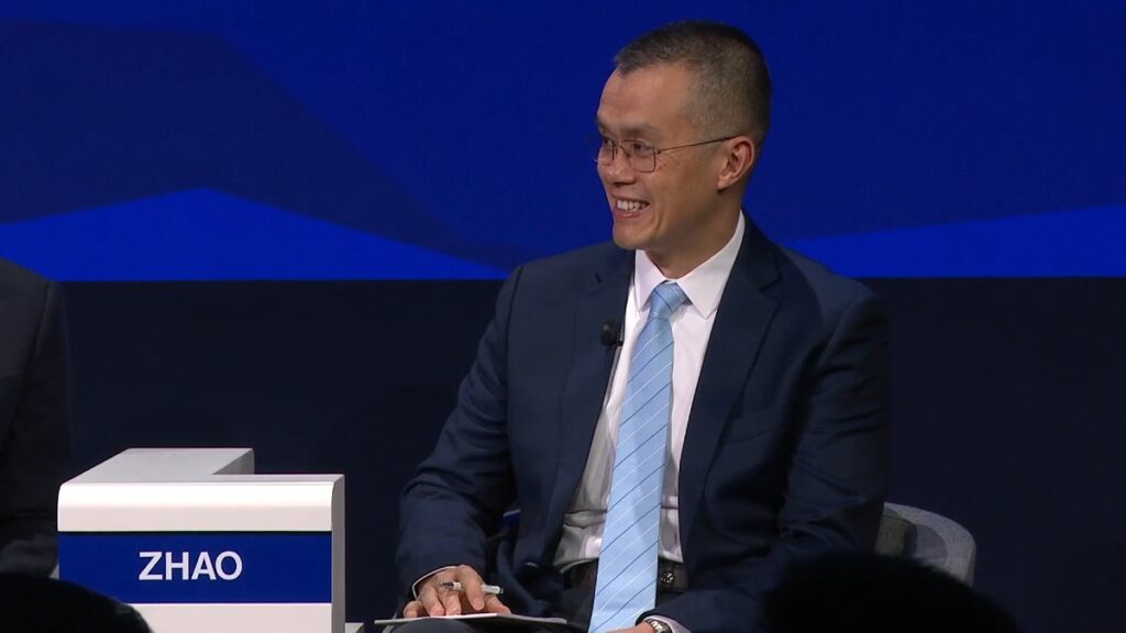 Fotografía del fundador de Binance, Changpeng Zhao.