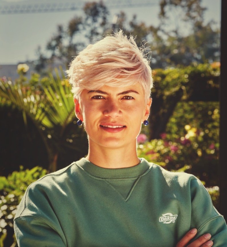 Fotografía de la investigadora de criptomonedas Nidia Soto.