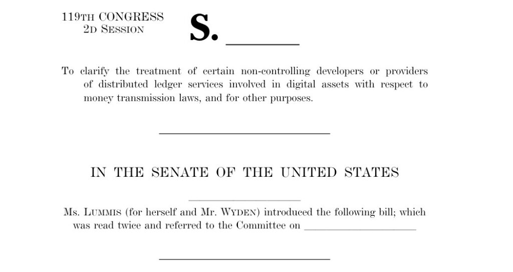 Captura de pantalla del membrete del proyecto de ley.