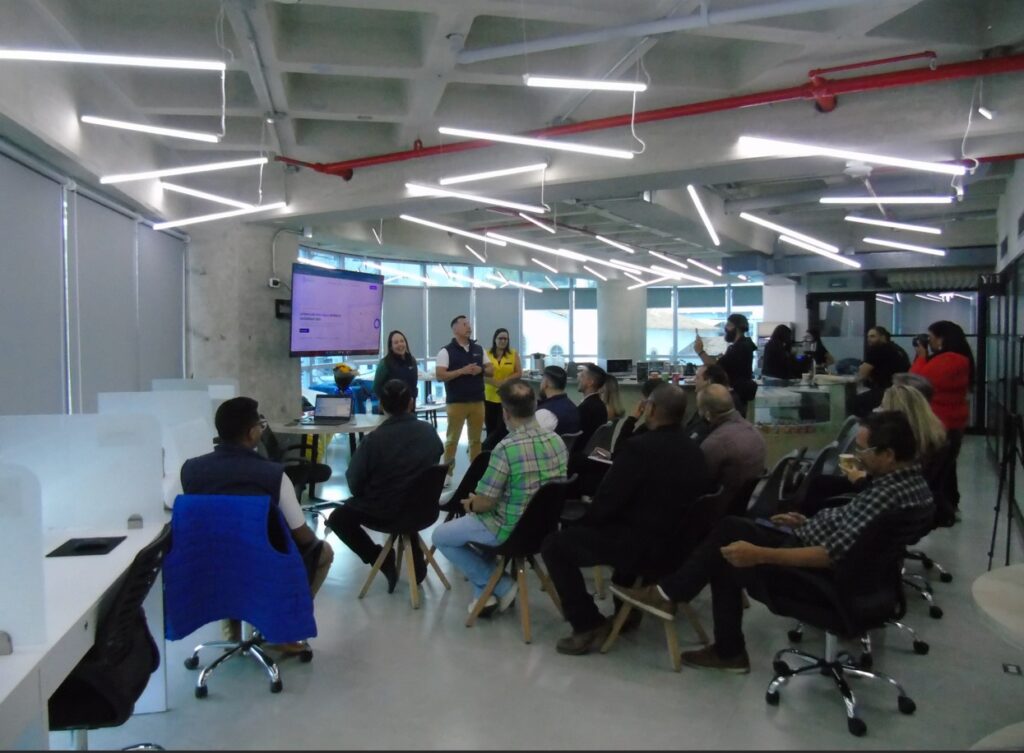 Fotografía de la presentación de Cointable en Caracas.