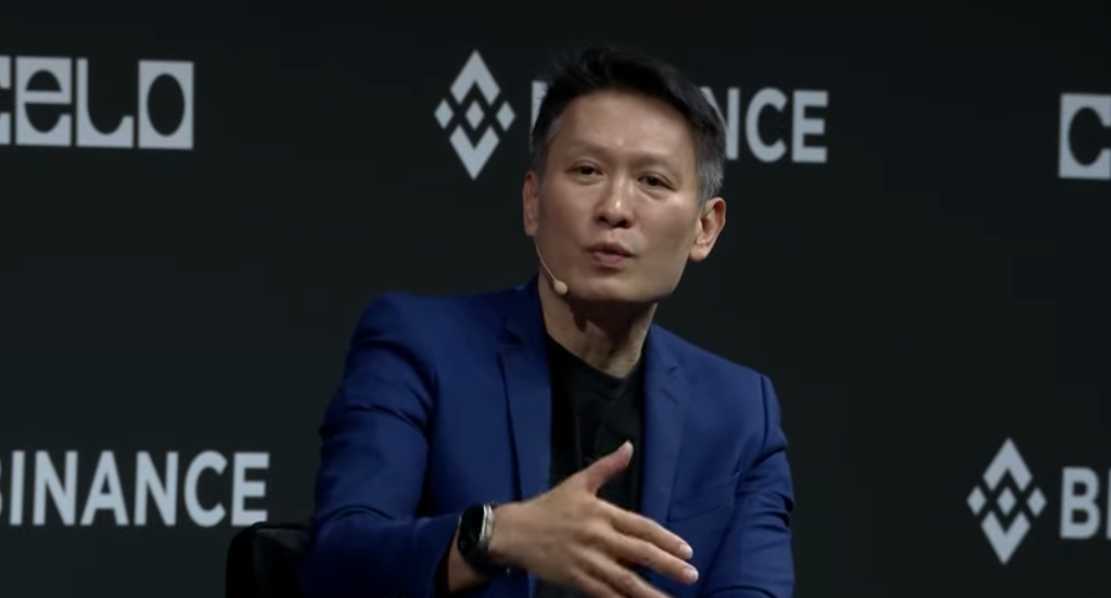 Richard Teng, CEO de Binance, en una conferencia.