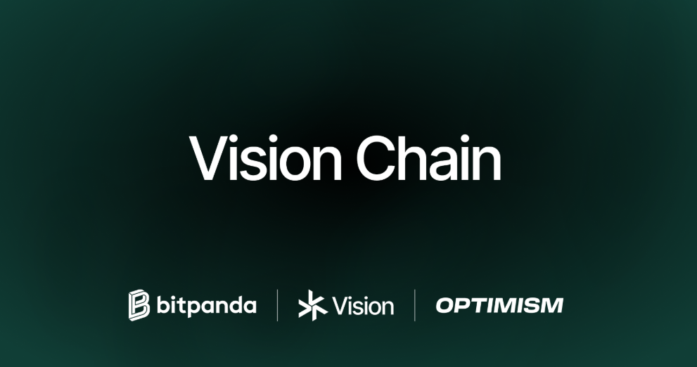 Imagen de la red Vision Chain, lanzada por Bitpanda.