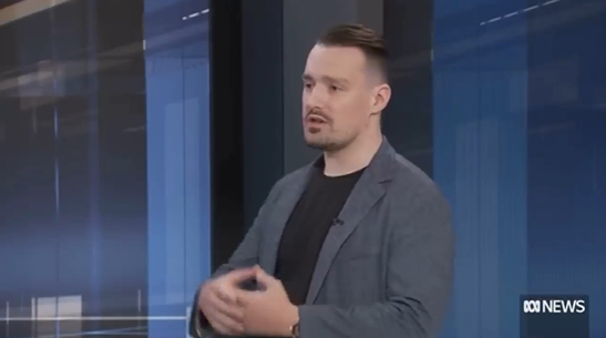 Jamieson O'Reilly en una entrevista.