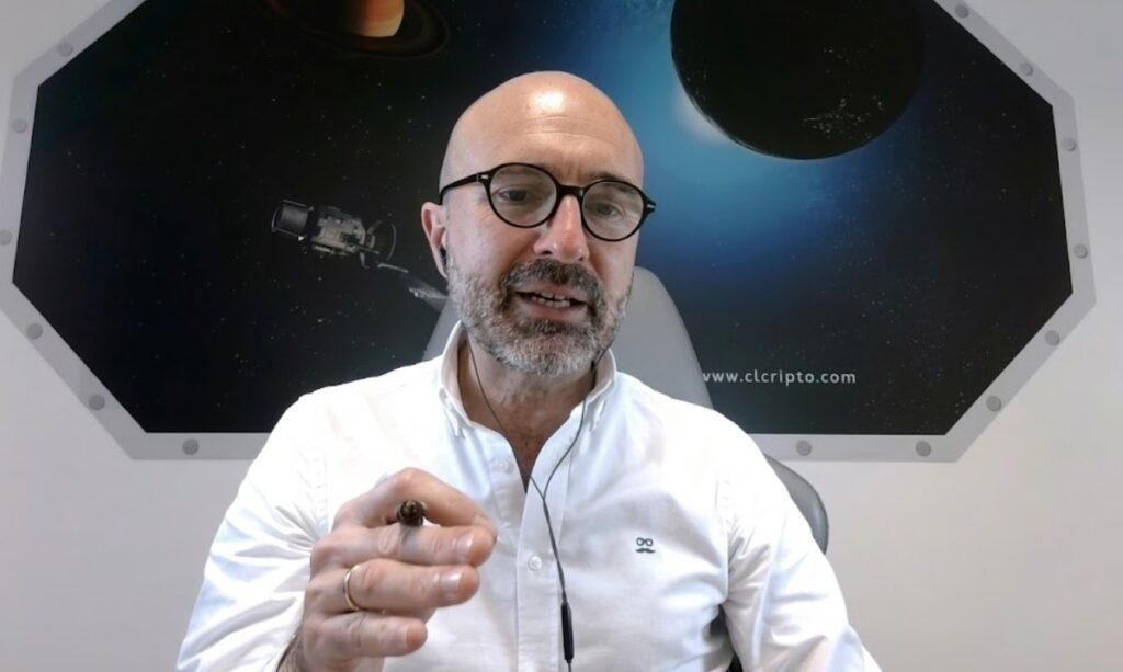 Fotografía de Jesús Lorente, CEO de CL Cripto.