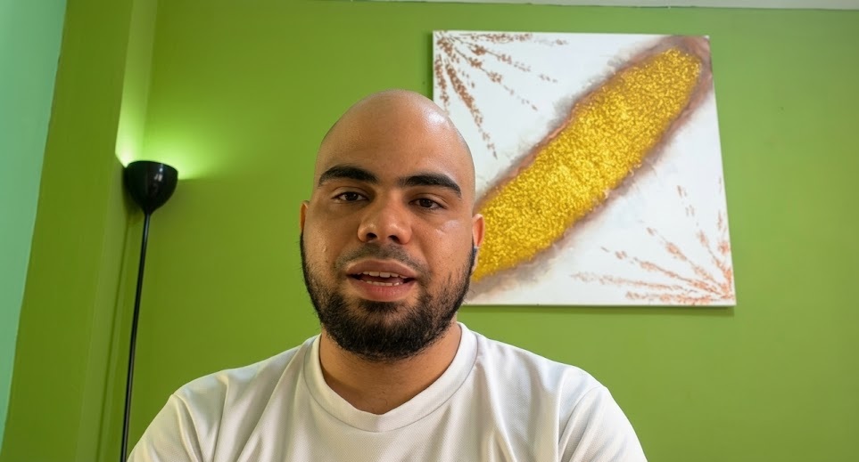 Fotografía de Forte11, fundador de Cuba Bitcoin.