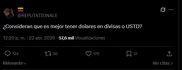 Captura de pantalla post de X.